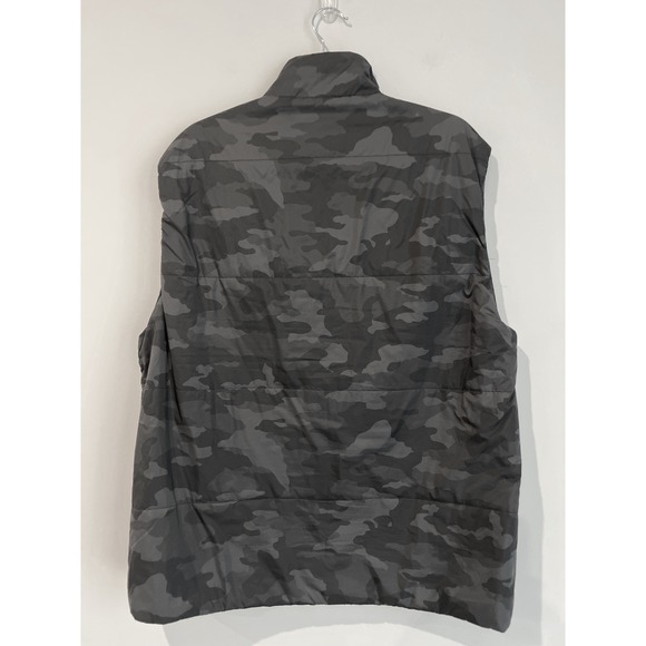 Vuori Men's XL Camo PrimaLoft Insulated Vest Full Zip Outdoor Performance Hiking - Picture 3 of 5